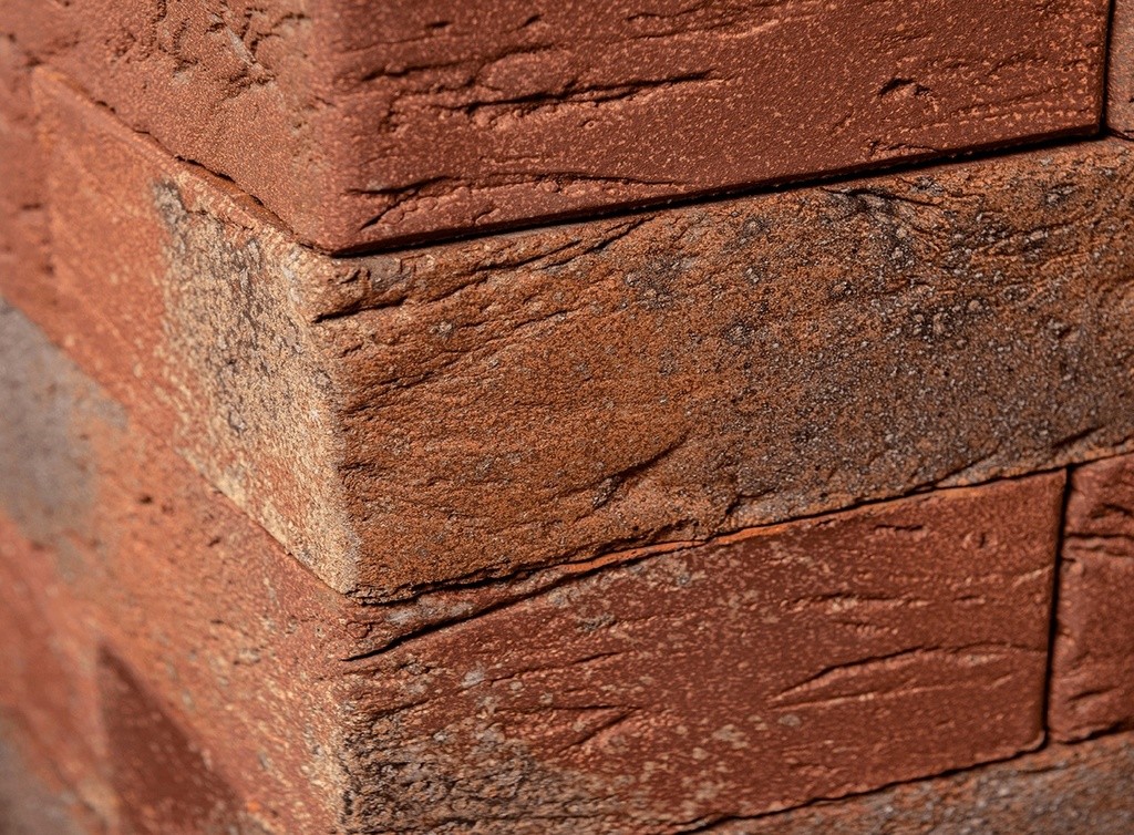 Облицовочный кирпич БРАЕР PRO 55.08.1 (фактурный) 1NF Одинарный (250х120х65)